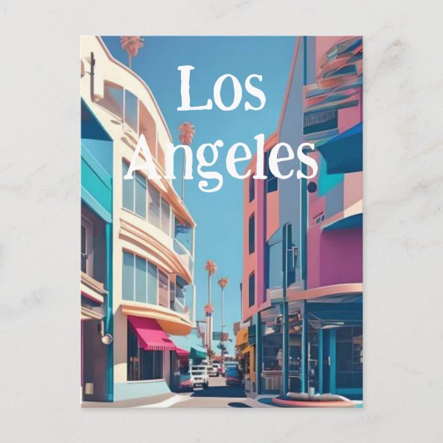 Carte Postale Los Angeles (Devant)