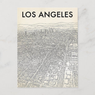 Carte Postale Los Angeles