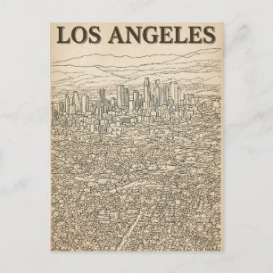 Carte Postale Los Angeles