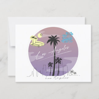 Carte postale Los Angeles California