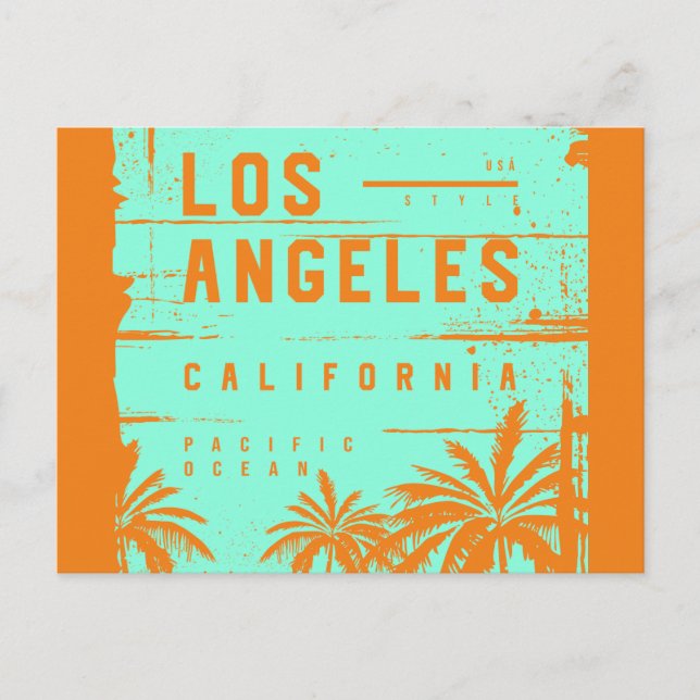 Carte Postale Los Angeles Californie (Devant)