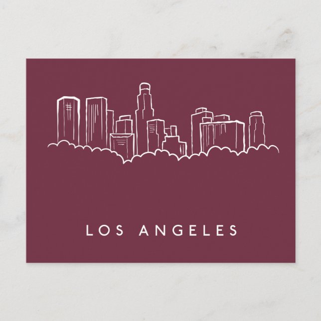 Carte Postale Los Angeles Californie (Devant)