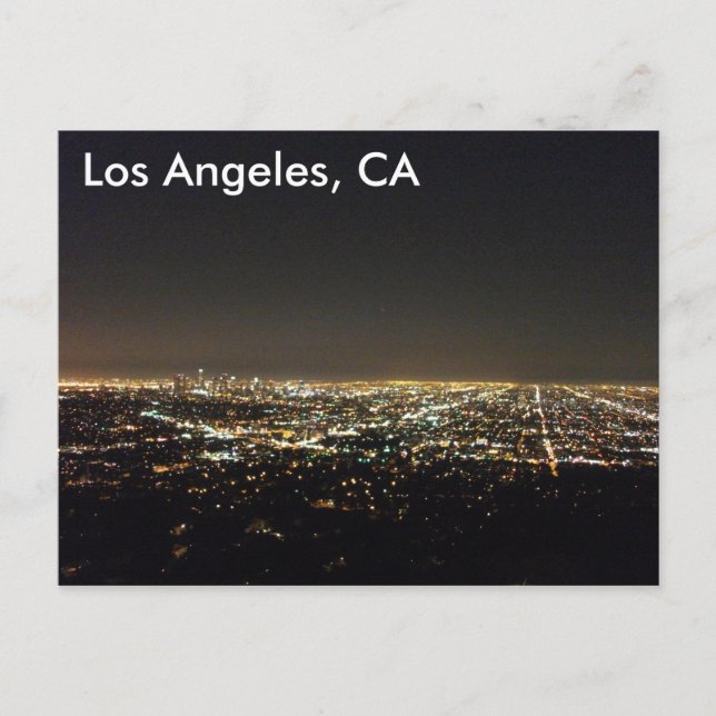 Carte Postale Los Angeles Californie (Devant)