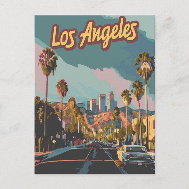 Carte Postale Los Angeles Californie (Devant)