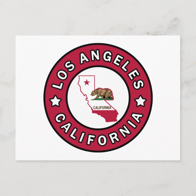 Carte Postale Los Angeles Californie (Devant)