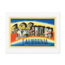 Los Angeles Californie CA Vintage voyage Souvenir