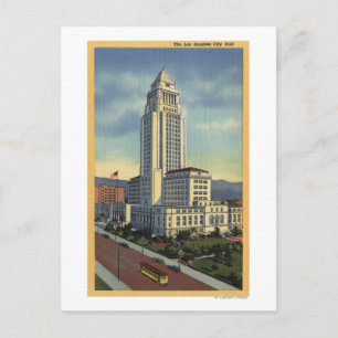 Carte Postale Los Angeles, CalifornieVue de l'hôtel de ville