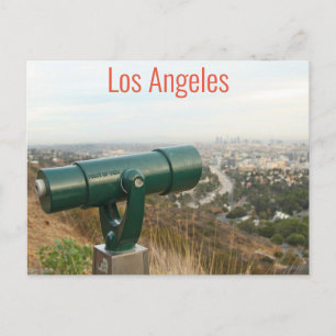 Carte Postale Los Angeles de Mulholland Drive