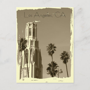 Carte Postale Los Angeles Style vintage !