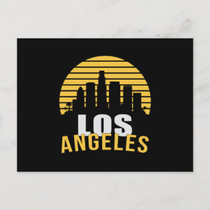 Carte Postale Los Angeles USA City Skyline Skyline Drôle cadeau