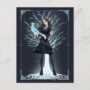 Carte Postale L'Otter Patronus d'Anime Hermione Granger