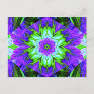 CARTE POSTALE LOTUS 2 PEINTS