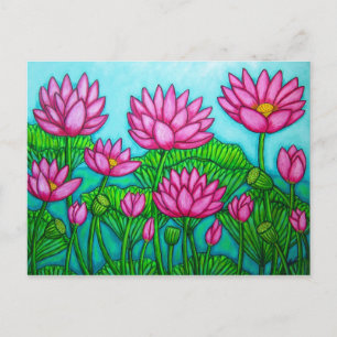 Carte postale Lotus Bliss