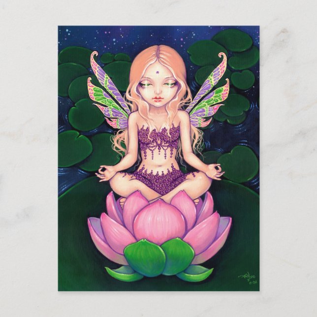 Carte postale "Lotus Fairy" (Devant)