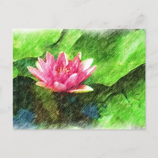 Carte postale Lotus Flower (Devant)
