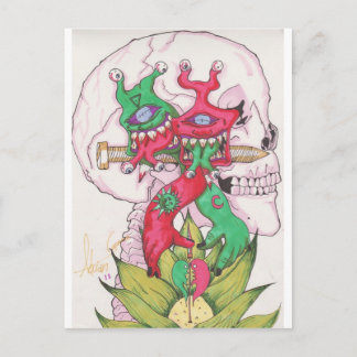 Carte Postale Lotus Hands