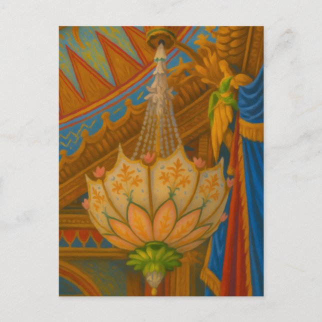 Carte Postale Lotus Light - Pavilion Royal Chandelier Imprimer (Devant)