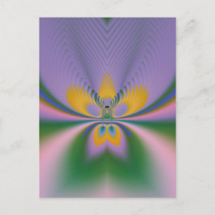 Carte Postale Lotus pourpre