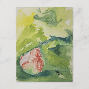 Carte postale Lotus Watercolor