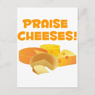 Carte Postale Louez les fromages !