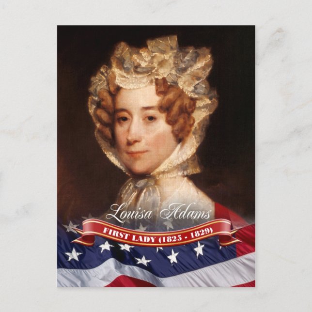 Carte Postale Louisa Adams, Première Dame des Etats-Unis (Devant)
