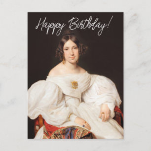 Carte Postale Louise Mayer Ferdinand Waldmueller Joyeux Annivers