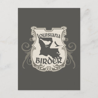 Carte Postale Louisiana Birder