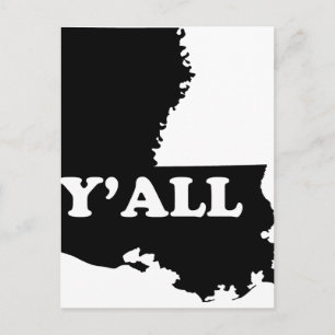 Carte Postale Louisiana Yall