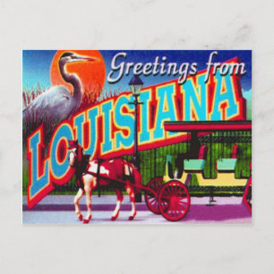 Carte postale Louisiane