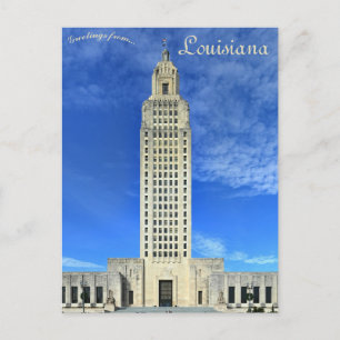 Carte Postale Louisiane State Capitol Baton Rouge Louisiane