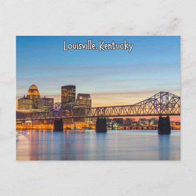 Carte postale Louisville Kentucky Bridge (Devant)