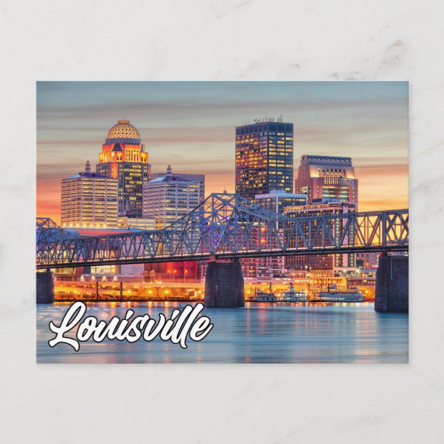 Carte Postale Louisville, Kentucky, USA (Devant)