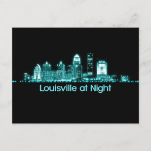 Carte Postale Louisville Skyline