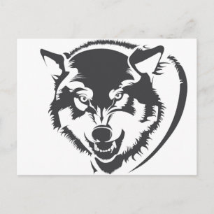 Carte Postale Loup