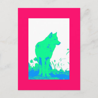 Carte Postale Loup