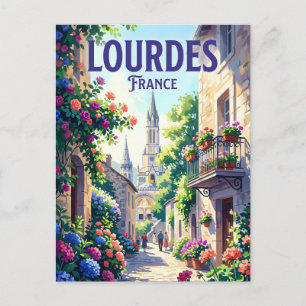 Carte Postale Lourdes France