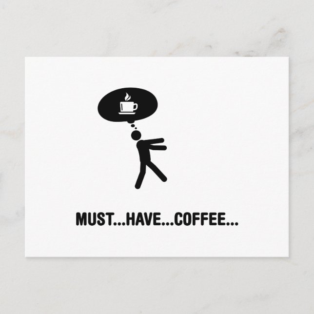 Carte Postale Louveur de café (Devant)