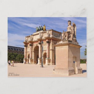 Carte Postale Louvre Arc
