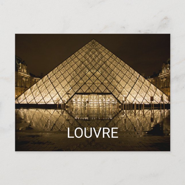 Carte Postale Louvre, Paris/France (Devant)