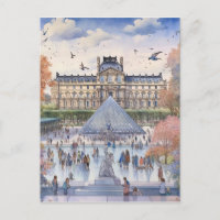 Louvre romantique Paris Street Art