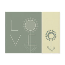 Carte postale Love