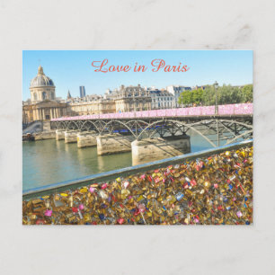 Carte Postale Love à Paris