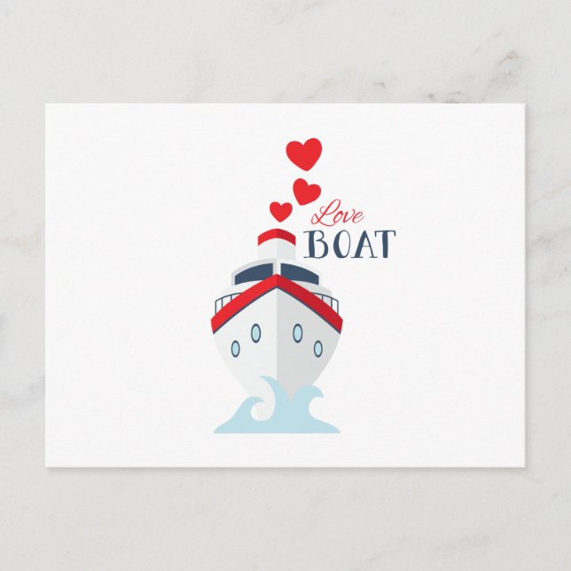 Carte Postale Love Boat (Devant)
