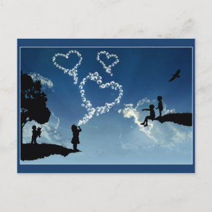 Carte Postale Love Bubbles