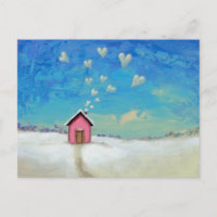 Love cabane cabine fun art romantique Rester chale