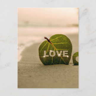 Carte Postale Love Coast Love