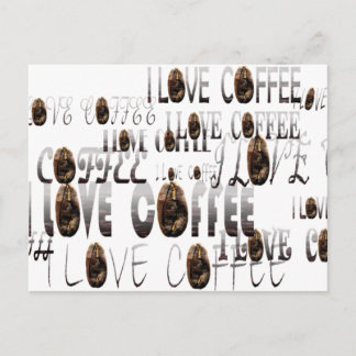 Carte Postale LOVE Coffee