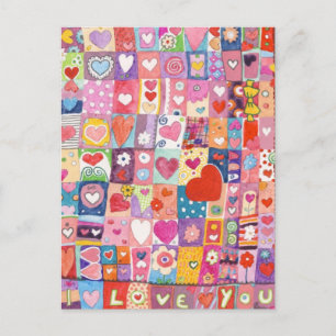 Carte postale Love Daze
