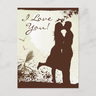 Carte Postale Love Design