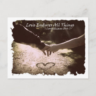 Carte Postale Love Endures